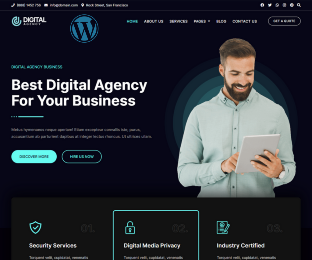 Website Development Services Powered By WordPress Platform