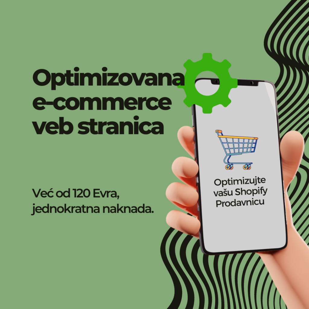 izrada onlajn prodavnica putem Shopify platform-a